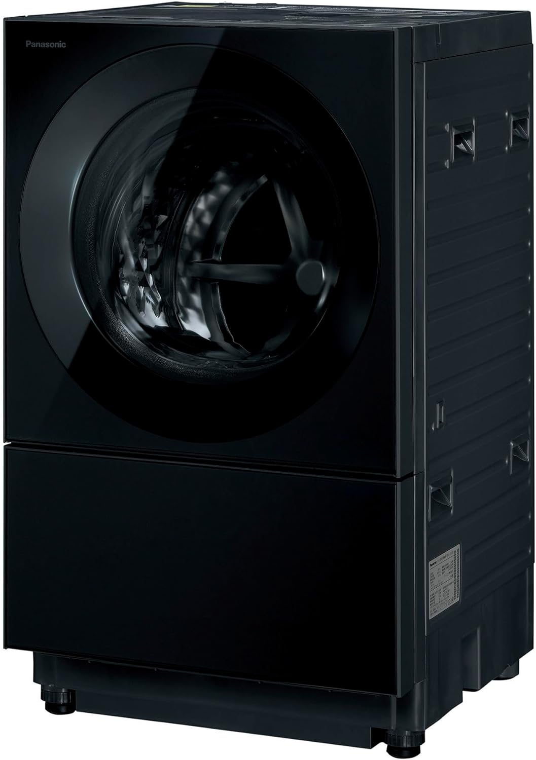 ドラム式洗濯乾燥機 10kg 液体洗剤・柔軟剤自動投入 右開き キューブ スマホで洗える スモークブラック NA-VG2800R-K