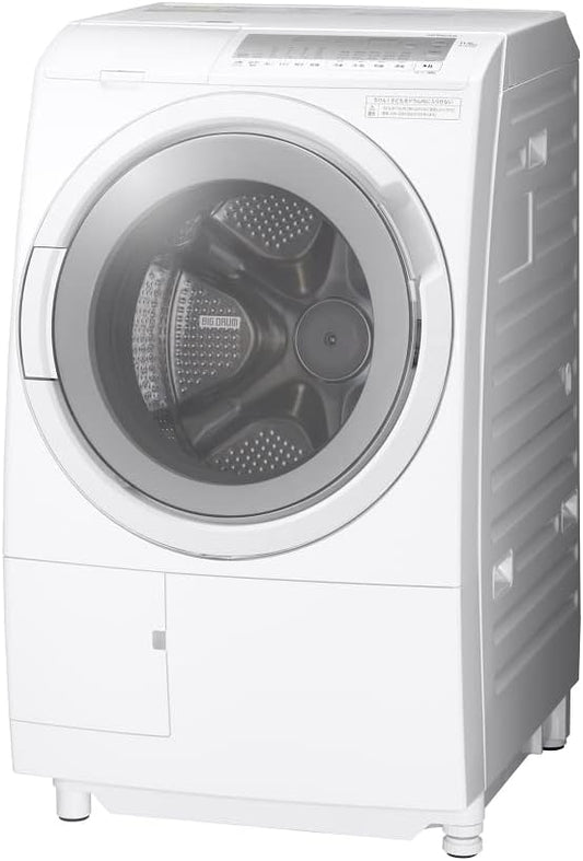 ドラム式洗濯乾燥機 幅60cm 洗濯11kg 乾燥6kg 左開き BD-SG110HL W ホワイト ビッグドラム 日本製