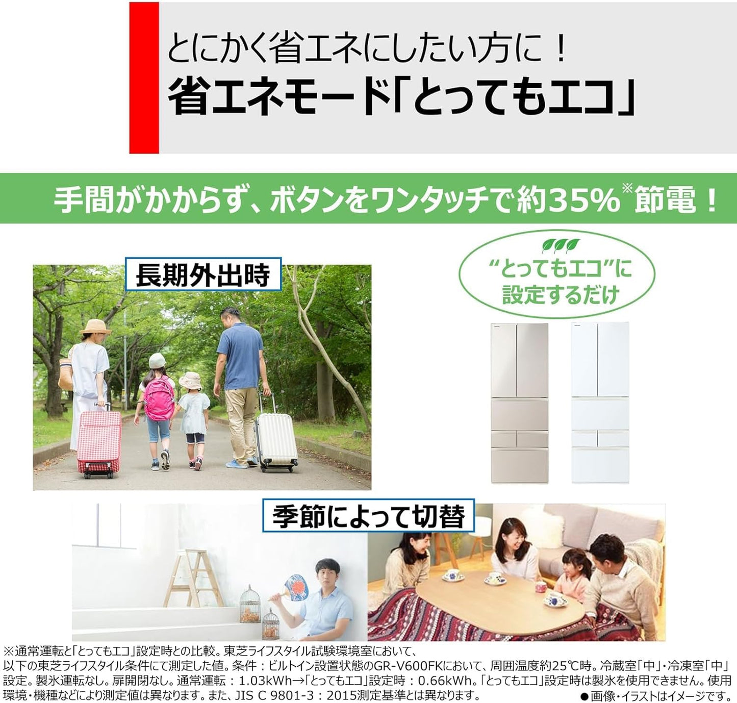 冷蔵庫 幅68.5㎝ 551L 両開き GR-V550FK(EC) サテンゴールド 野菜室がまんなか