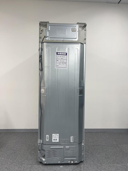 冷蔵庫 幅60.0㎝ 411L 右開き GR-V41GK(WU) マットホワイト 野菜室がまんなか